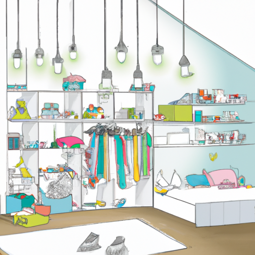 crea un immagine in base al titolo "10 idee di arredamento per camerette per bambini come creare uno spazio accogliente e moderno per i tuoi figli"